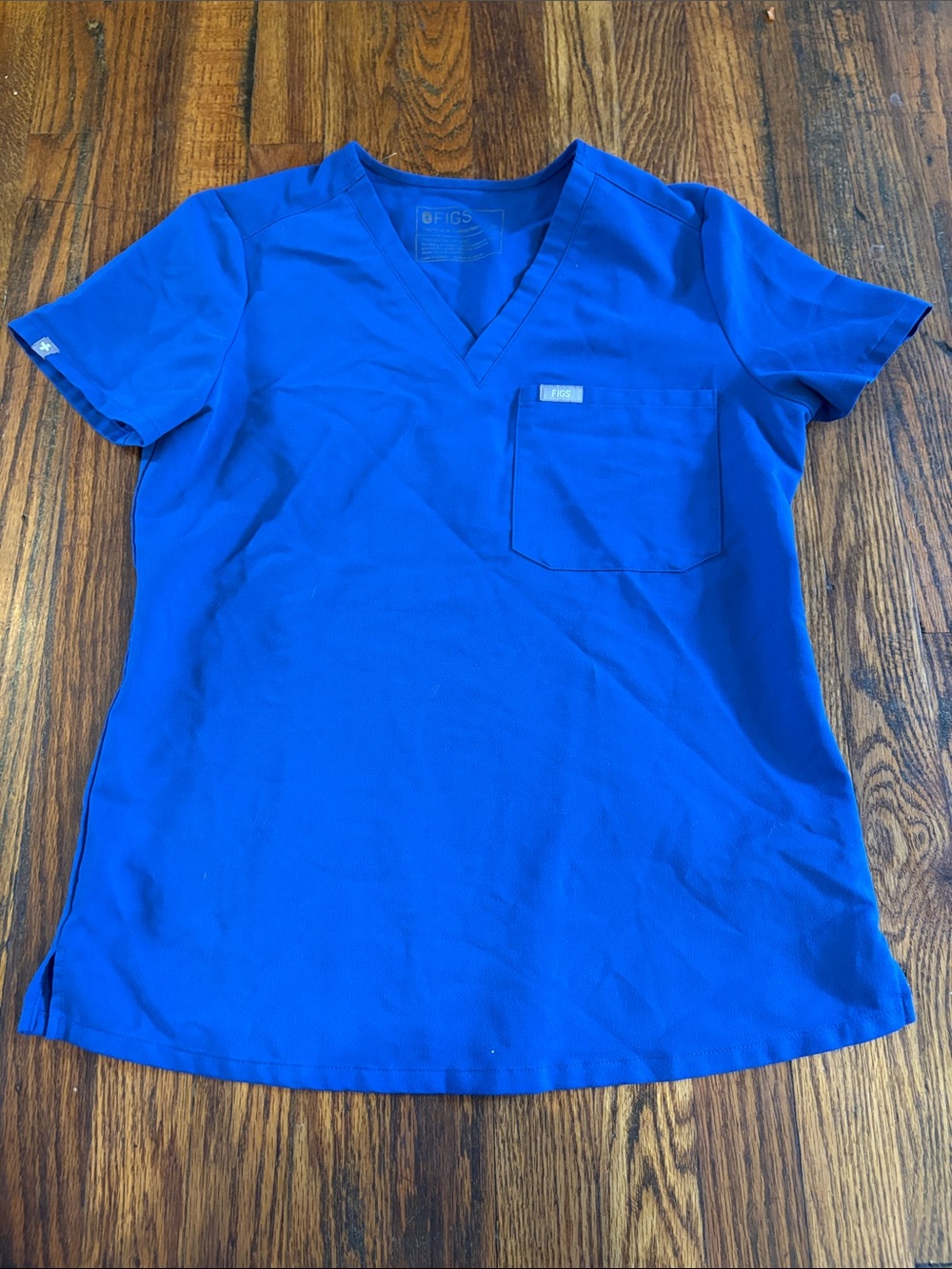🎉Figs Catrina One Pocket V-Neck Scrub Top - Blue